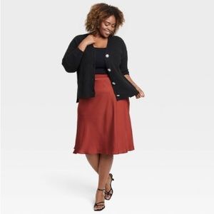 NWT Women's Rhinestone Button-Down Cardigan - Ava & Viv™